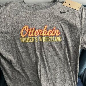 Otterbein University Nike Wrestling Shirt NWT Men’s L Brand New w Tags